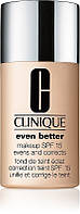 УЦЕНКА Тональный крем Clinique Even Better Makeup Spf15 * CN 40 - Cream Chamois (1165943)