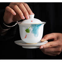 Гайвань забава ёмкость 180 мл. посуда для чайной церемонии используется в китайской чайной традиции