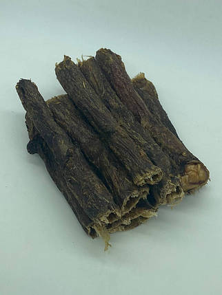 HAPPY TAIL Стравохід яловичий сушений ласощі для собак 200 г, фото 1