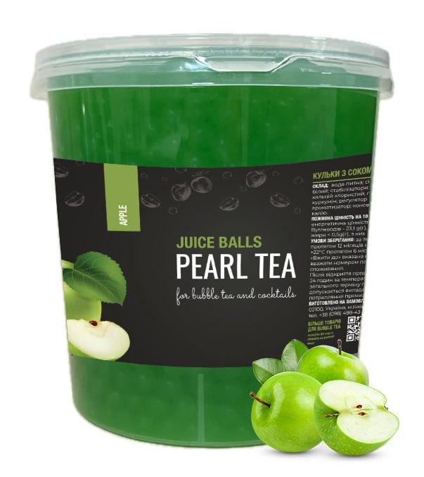 Фруктові перлини зі смаком яблука 1.3 кг PearlTea