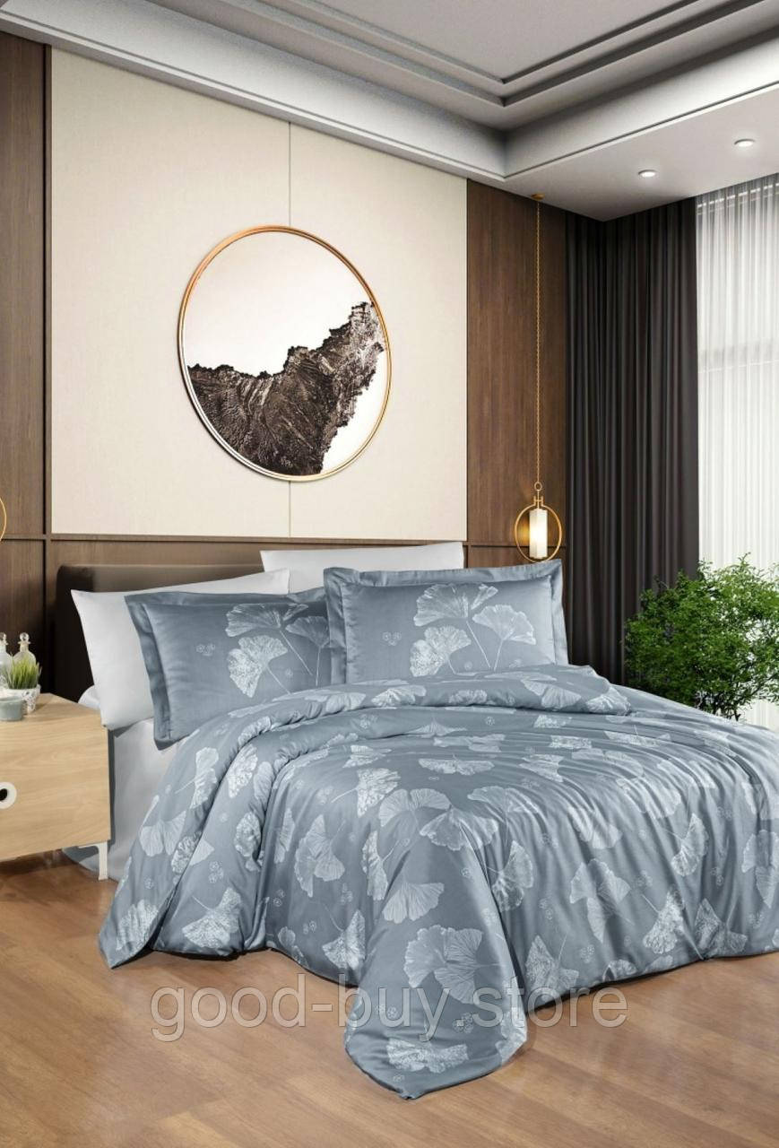 First Choice Sofira Indigo постільна білизна сатин євро 200х220