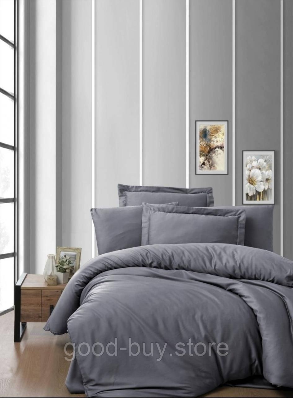 First choice Snazzy Quick Silver постільна білизна сатин сімейна 160х220х2