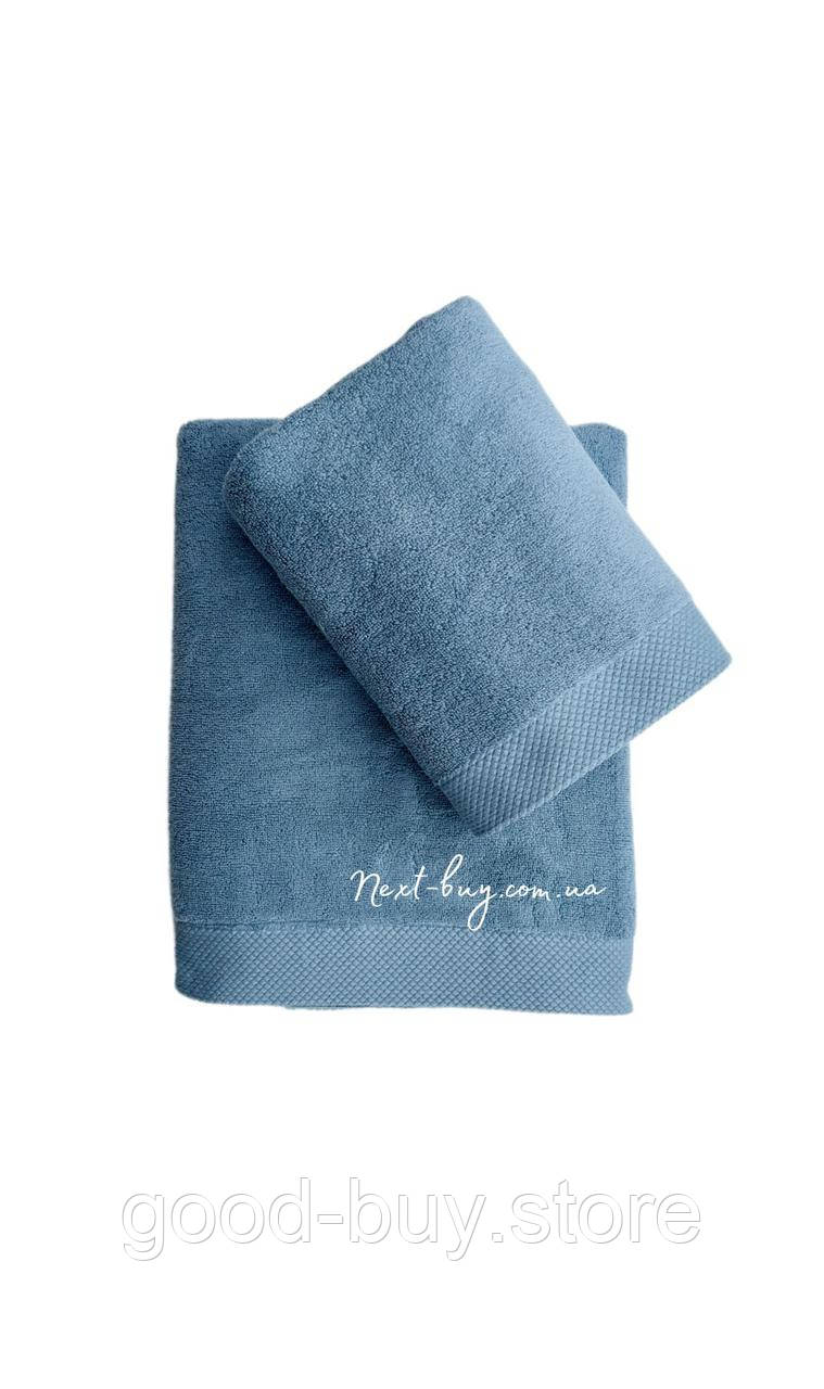 Махровий рушник Maison Dor Artemis 50х100 см blue
