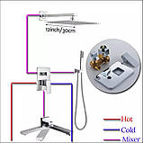 Змішувач для душу прихованого монтажу FUTURA 598, фото 2