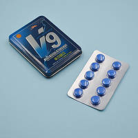 Viagra V9 для чоловічої потенції трав'яні збуджуючі препарати збуджуючі чоловічі капсули Віагра секс 10 шт