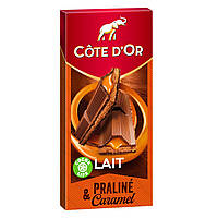 Шоколад Cote D'Or Lait Praline Caramel 200g