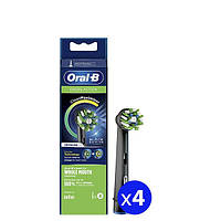 Насадка для электрической зубной щетки Braun Oral-B Cross Action EB50BRB CleanMaximiser Black