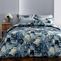 Tivolyo Home Комплект постільної білизни Odette сірий євро 200х220