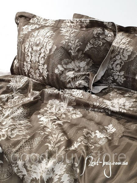 Maison D&#039;or Anna Karenina Beige постільна білизна євро 200х220 сатин