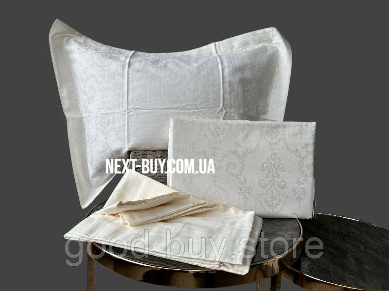 Maison D'or Mirabella постільна білизна Maison 160x220см сатин кремовий, фото 1