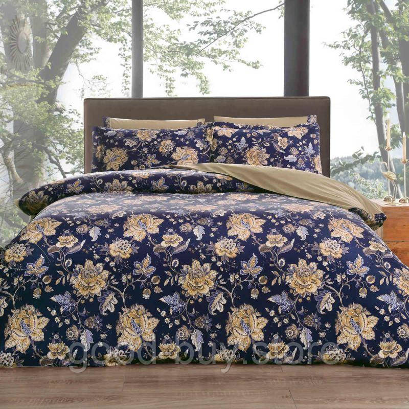 Tivolyo Home Комплект постільної білизни Kimono сатин євро 200х220