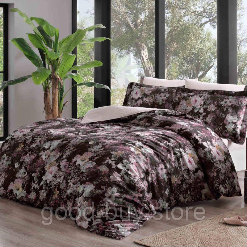 Tivolyo Home Комплект постільної білизни Garden Rose сатин євро 200х220