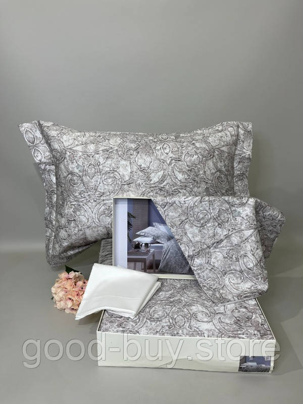 Tivolyo Home Комплект постільної білизни Capri сімейний 160х220см - 2шт. сатин