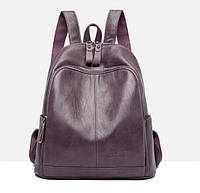 Рюкзак женский городской небольшой женский рюкзачок Фиолетовый BuyIT Жіночий рюкзак міський невеликий жіночий