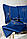 Постільна білизна Maison D'or Maison Deluxe blue 200x220см сатин з вишивкою, фото 3