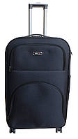 Тканный средний чемодан на колесах 67L Gedox темно серая сумка для путешествий BuyIT Тканинна середня валіза