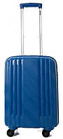 Пластиковый чемодан ручная кладь Enrico Benetti Henderson S 37л синий BuyIT Пластикова валіза ручна поклажа