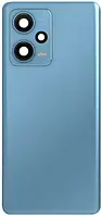 Задняя панель для Xiaomi Redmi Note 12 Pro 4G (5600050K6A00) со стеклом камеры, сервис. оригинал,Star Blue