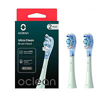 Насадка для электрической зубной щетки Oclean UC01 G02 Ultra Clean Brush Head Green (2 шт) (6970810553512)