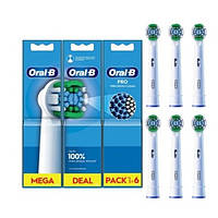 Насадка для электрической зубной щетки Braun Oral-B Precision Clean EB20RX CleanMaximiser 6 шт