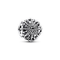 Серебряный шарм для браслетов Пандора "Праздничная снежинка" 792360C00