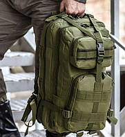 Тактический рюкзак, походный рюкзак, 25л, тактический походный военный рюкзак. Цвет: хаки