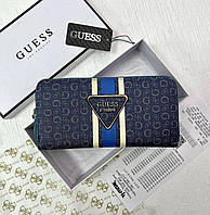 Кошелек синий Женский брендовый кошельок гес Guess BuyIT Гаманець синій Жіночий брендовий кошельок гес Guess