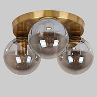 Потолочная люстра с шарами Lightled 56-XPR150F-3 BRZ+BK BM, код: 8123746