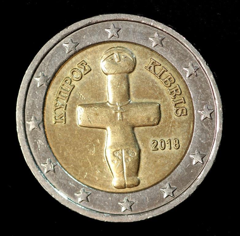 Монета Кіпру 2 євро 2011-18 рр.