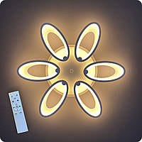 Люстра светодиодная 517 Light 3color с пультом 134Вт Белый (01296)