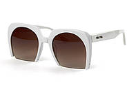 Белые брендовые женские очки для солнца очки солнцезащитные Miu Miu Shopen Білі брендові жіночі окуляри для