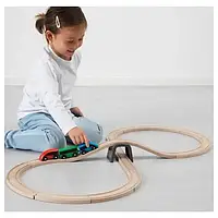 Детская игрушка паровозик с колеями для малыша ребенка игрушки машинка для мальчика