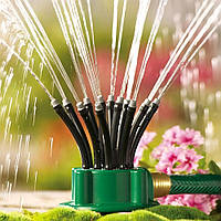 Садовый распылитель для полива 12в1, 360 градусов / Умная система полива / Спринклерный ороситель для огорода