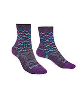 Носки Bridgedale Hike LW Endurance Ankle Wmn Pattern Purple Aqua S (1053-710097.125.S) PZ, код: 7930239
