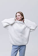 Женский свитер One Size белый Daisy ЦБ-00233311 GG, код: 8422814