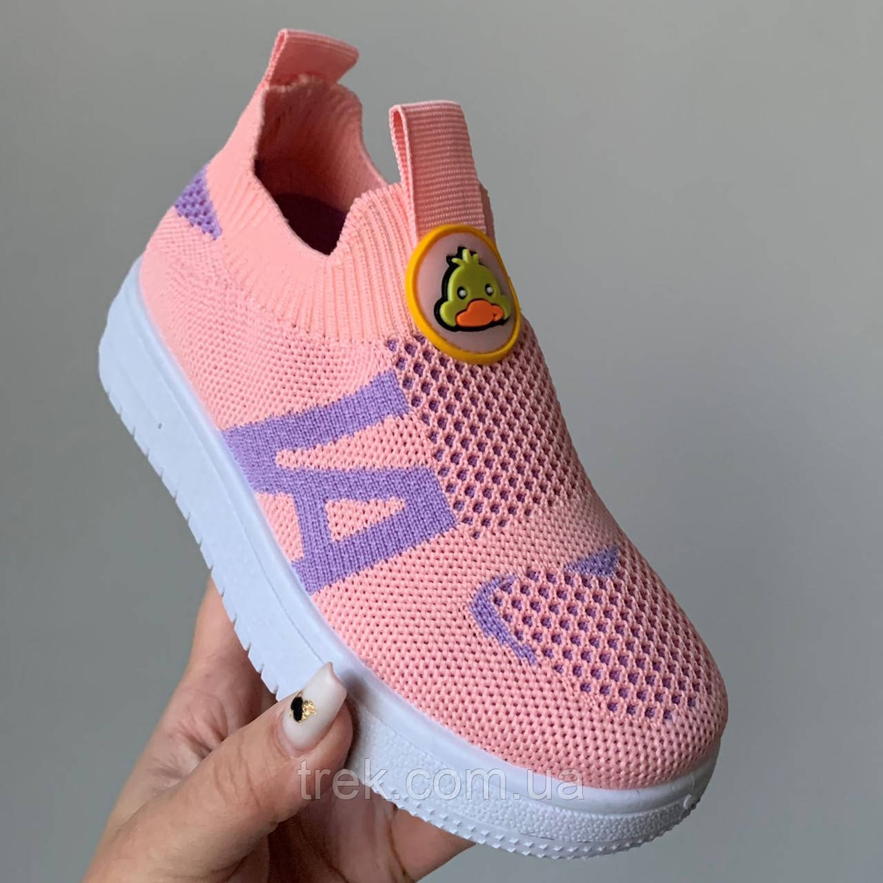 Кросівки дитячі рожеві /30674/ 27р, фото 1