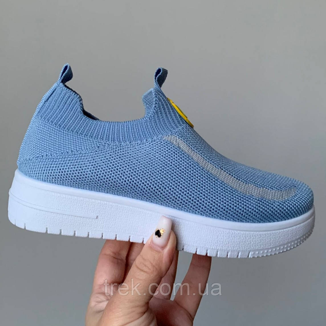 Кросівки дитячі блакитні /30676/ 32р, фото 1