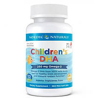 Омега 3 Nordic Naturals Children's DHA 250 mg 360 Mini Soft Gels UL, код: 7518179