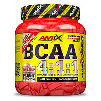 Аминокислота BCAA для спорта Amix Nutrition BCAA 4:1:1 300 Tabs UL, код: 7911118