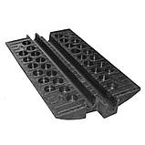 Лежачий поліцейський ЛП 300 (основна секція, з кабель-каналом) | Обмежувач швидкості та захист кабелів (22358), фото 3