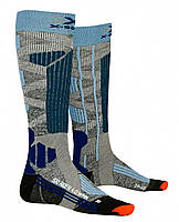 Шкарпетки X-Socks Ski Rider 4.0 Women 39-40 Сірий Синій (1068-XS-SSKRW19W 39-40 G2) NX, код: 7798028