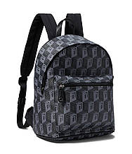 Жіночий рюкзак Karl Lagerfeld Paris з принтом 1159804407 (Сірий, One size)