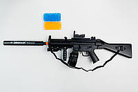 Игрушечный детский автомат MP5K D105X на орбизах гель бластер стреляет водяными шариками на аккумуляторе