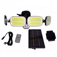 Вуличний ліхтар з сонячною панеллю BL-KXK601 Solar 240 COB