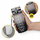 Пляшка для води спортивна 4FIZJO 500 мл Grey/Black (P-5905973400725), фото 8