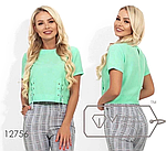 Блуза жіноча габардин (42-48) (4кв) "SLAVIA" недорого від прямого постачальника