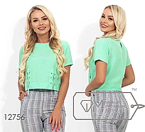 Блуза жіноча габардин (42-48) (4кв) "SLAVIA" недорого від прямого постачальника