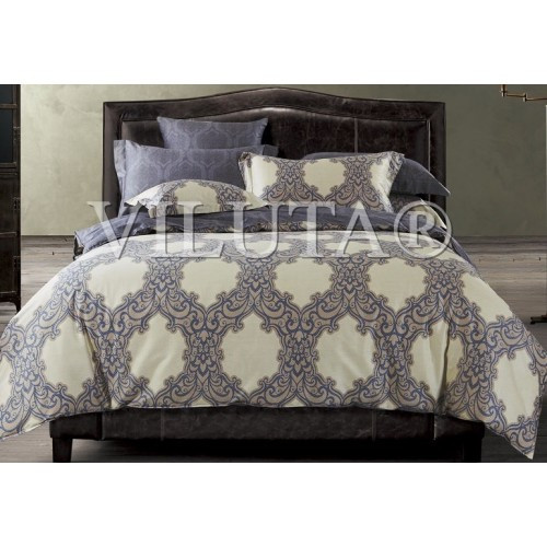 Постільна білизна Вілюта 874e Tiare сатин двоспальний Євро