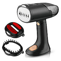 Ручний Відпарювач для одягу Парова Праска R.1160 128 мл 32г/хв з потужністю 1500W Чорний