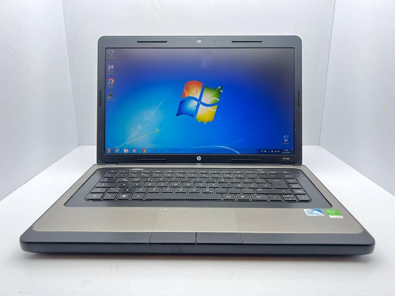 Б/в Ноутбук Б-клас HP 630 15.6" 1366x768| Celeron B800| 4 GB RAM| 160 GB HDD| HD